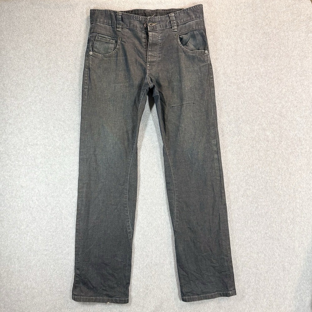 G-STAR RAW Radar Tapered Rope Jeans Mens‎ 32x34 Dark Wash Button Fly Distressed